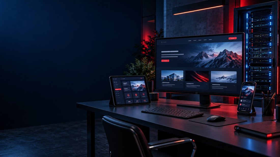 Illustrative technology workstation and server infrastructure